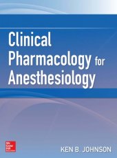 book Clinical Pharmacology for Anesthesiology