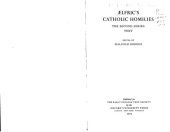 book Aelfric's Catholic Homilies: The Second Series : Text