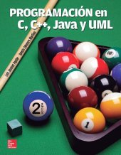 book Programación en C, C++, Java y UML