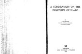 book A commentary on the Phaedrus of Plato,