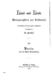 book Berlin und die Mark Brandenburg