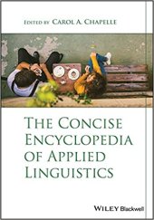 book The Concise Encyclopedia of Applied Linguistics