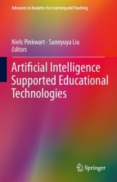 book Artificial Intelligence Supported Educational Technologies