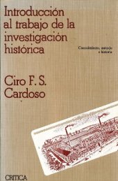 book Introducción al trabajo de la investigación histórica