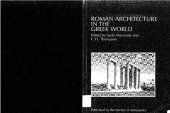 book Roman Architecture In The Greek World