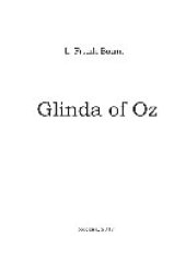 book Glinda of Oz