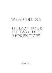 book The Lazy Tour of Two Idle Apprentices