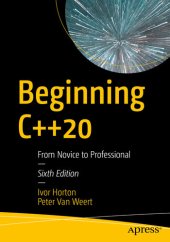 book Beginning C++20: From Novice to Professional