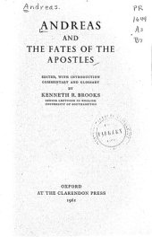 book Andreas and the fates of the apostles