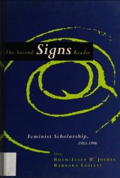 book The Second Signs Reader: Feminist Scholarship, 1983-1996