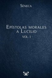 book Epístolas morales a Lucilio I