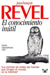 book El conocimiento inútil