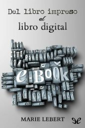 book Del libro impreso al libro digital