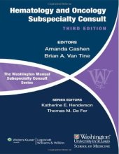 book The Washington Manual of Hematology and Oncology Subspecialty Consult