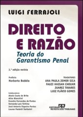 book Direito e razão: teoria do garantismo penal