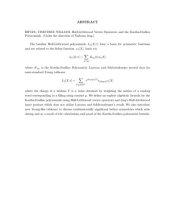 book Hall-Littlewood Vertex Operators and the Kostka-Foulkes Polynomials