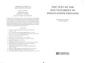 book The Text of the Old Testament in Anglo-Saxon England