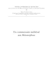 book Un commentaire médiéval aux Métamorphoses : Le Vaticanus Latinus 1479, Livres I à V