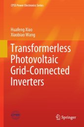 book Transformerless Photovoltaic Grid-Connected Inverters