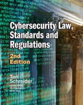 book Cybersecurity Law, Standards and Regulations