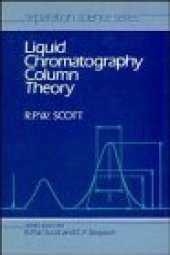 book Liquid Chromatography Column Theory