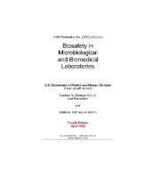 book Biosafety in Microbiological and Biomedical Laboratories 