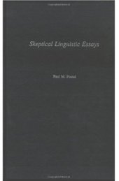 book Skeptical linguistic essays