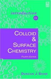 book Introduction to Colloid and Surface Chemistry