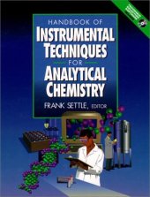 book Handbook Of Instrumental Techniques For Analytical Chemistry
