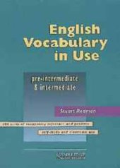 book English Vocabulary in Use: Pre-intermediate and Intermediate with Answers