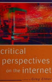 book Critical Perspectives on the Internet