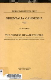 book Orientalia Gandensia, Vol VIII, The Chinese Hevajratantra