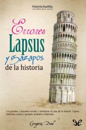 book Errores, lapsus y gazapos de la historia