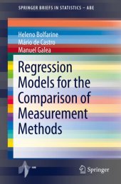 book Regression Models for the Comparison of Measurement Methods