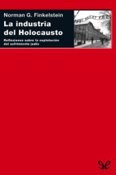 book La industria del Holocausto