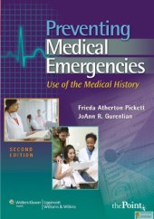 book Preventing Medical Emergencies: Use of the Medical History