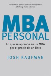 book MBA personal