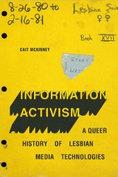 book Information activism a queer history of lesbian media technologies