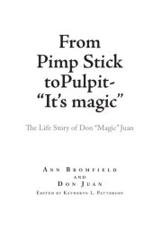 book From Pimp Stick to Pulpit It's Magic