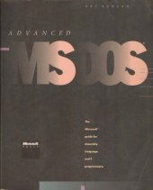 book Advanced MS-DOS