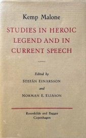 book Studies in Heroic Legend and in Current Speech