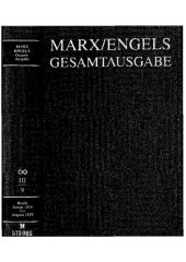 book Briefwechsel Januar 1858 bis August 1859