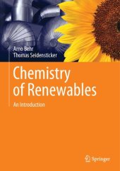 book Chemistry of Renewables: An Introduction