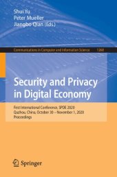 book Security and Privacy in Digital Economy