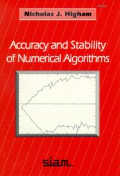 book Accuracy and Stability of Numerical Algorithms