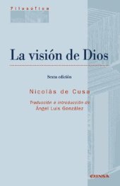 book La visión de Dios