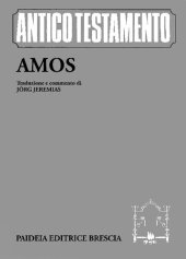 book Amos. Traduzione e commento