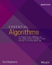 book Essential algorithms : a practical approach to computer algorithms using Python and C#