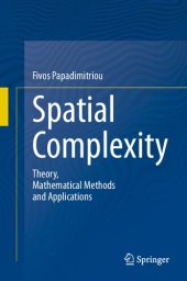 book Spatial Complexity : Theory, Mathematical Methods and Applications