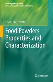 book Food Powders Properties and Characterization